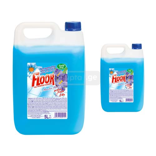 GOLD DROP-გოლდ დროპ იატაკების საწმენდი უნივერსალური სითხე 5ლ